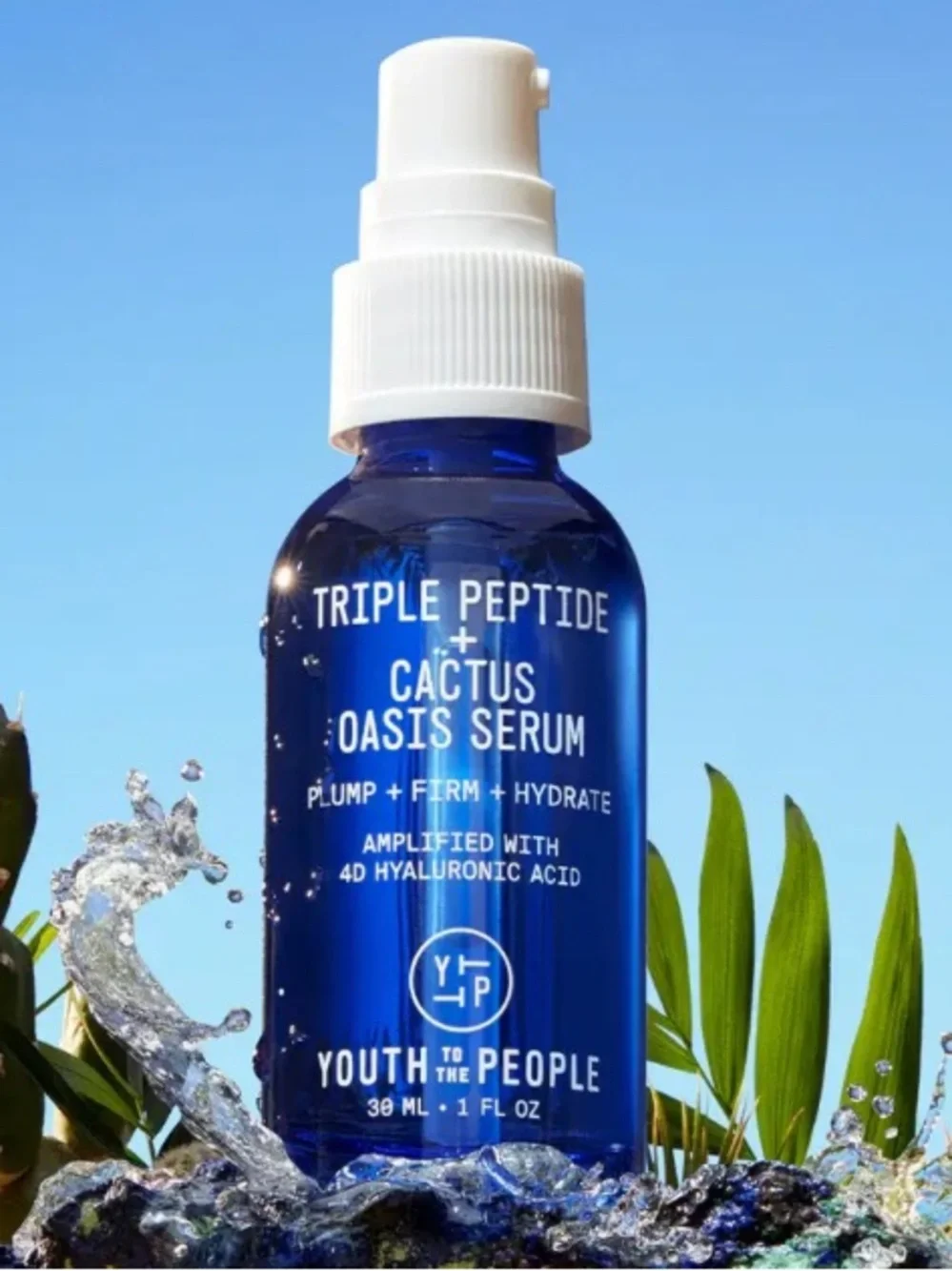 Youth To The People Triple Peptide + Cactus Serum - 1 Fl Oz